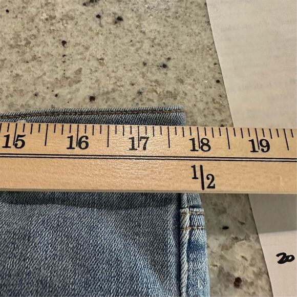 Jessica Simpson Women's Plus Size 14 Blue Straight Denim Jeans Stretch - Picture 10 of 14